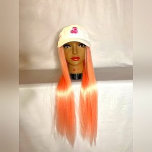 B for Barbie hat wig